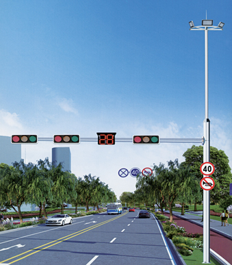 綜合桿路燈 18601